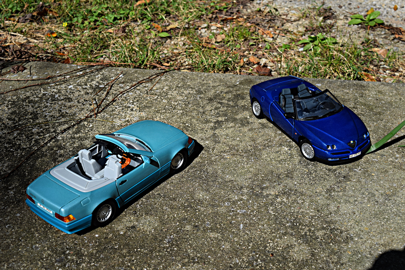 Illustration for article titled 1995 Alfa Romeo Spider by Maisto